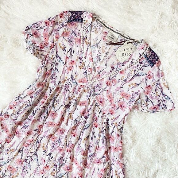 Boho Floral Print Dress - Picture 2 of 5
